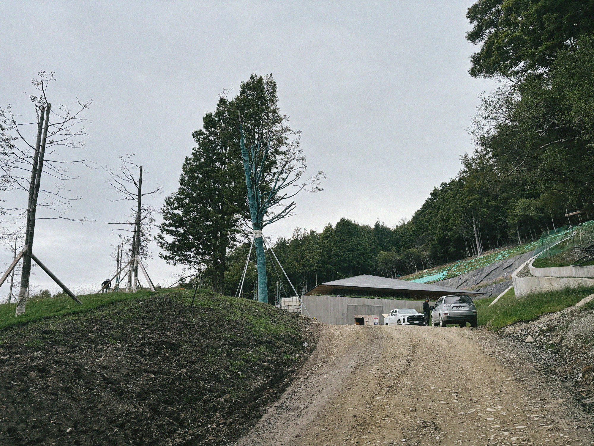 Resort project under construction