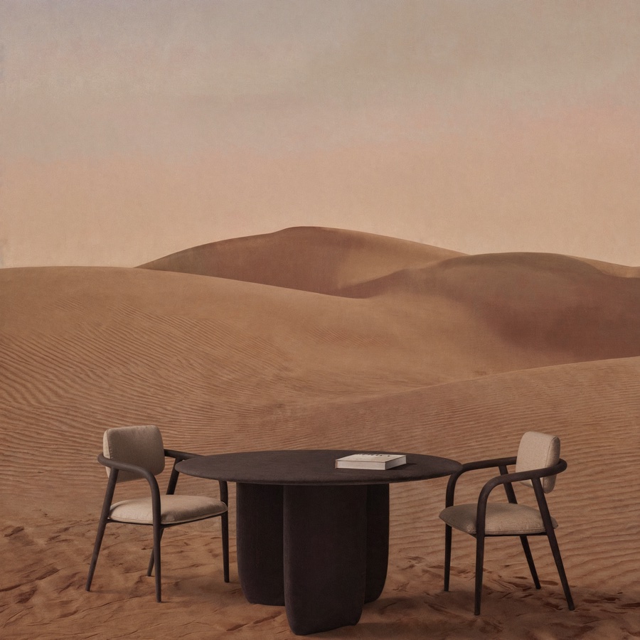 Maru Dining Table in context